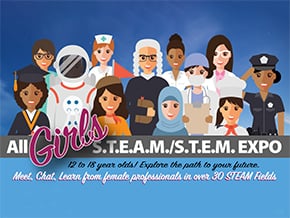 students and team posing infront of logikcull blackboard